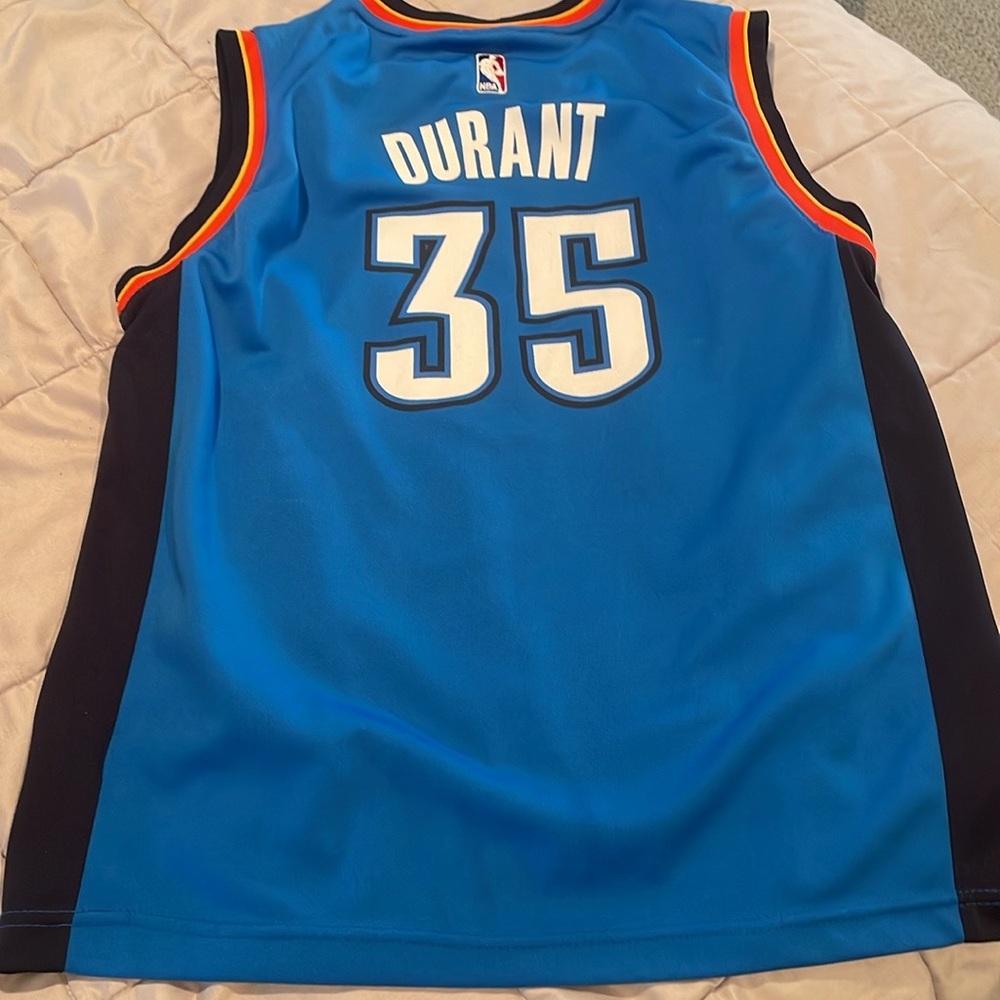 Blue Durant Basketball Jersey